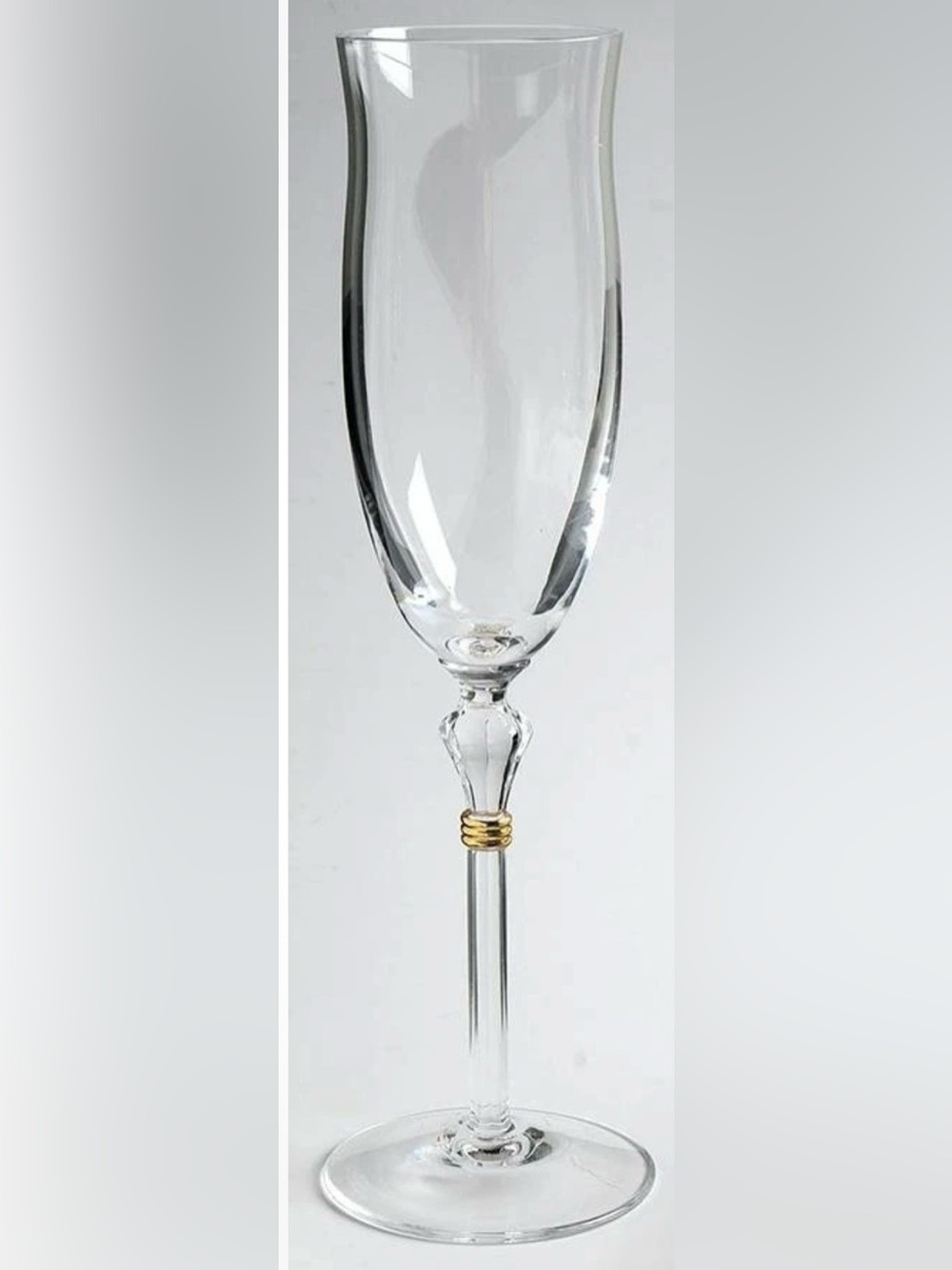 Christian Dior Champagne Flute Glass Vintage